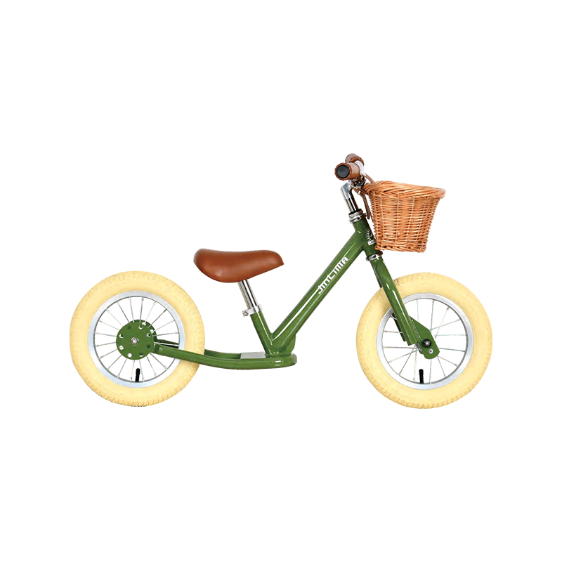 HYB-003 12 "Green et jaune sans pédales Balance Flexible Balance